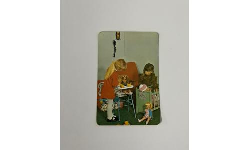 Calend�rio de Bolso 1976 Brinquedos Foto Oriente